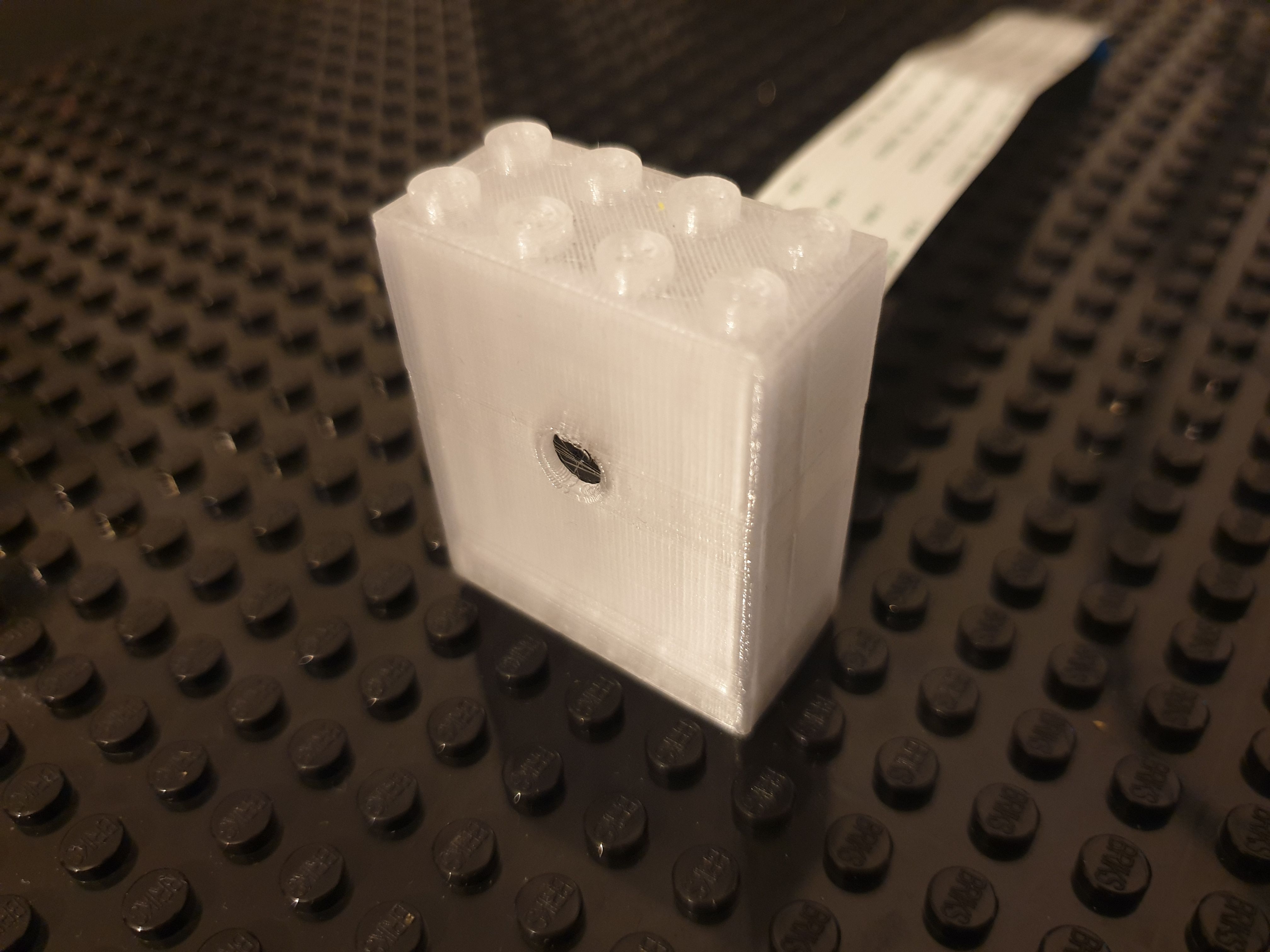 3d printed case for Raspberry-Pi camera.